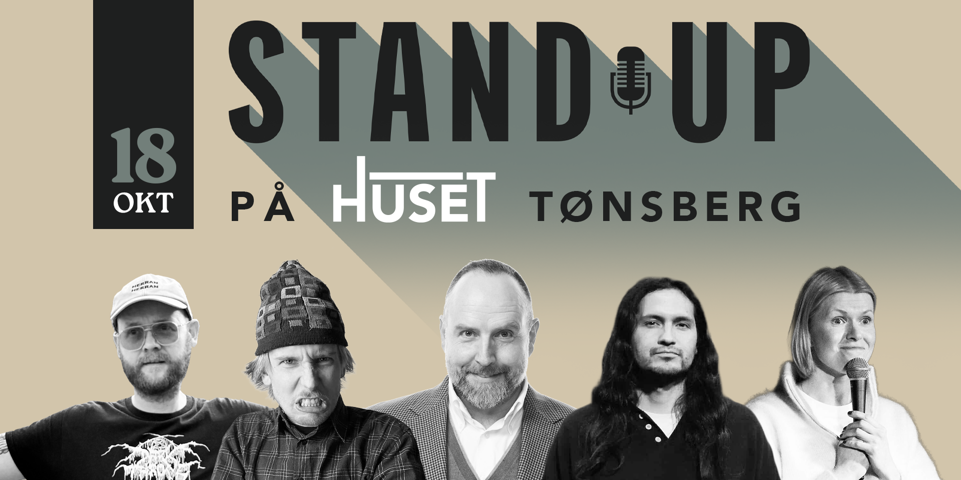 Stand-up på Huset Tønsberg