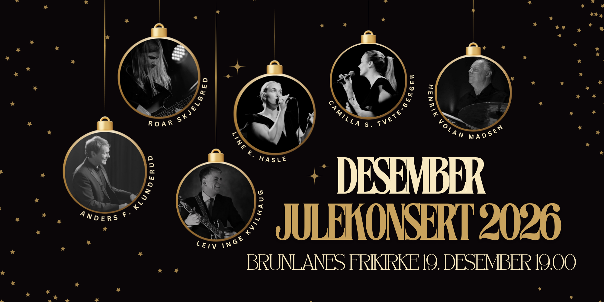 Desember - Julekonsert i Brunlanes frikirke