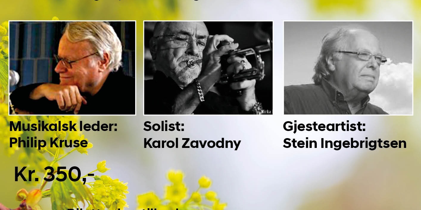 Frimurernes Storband m/vokalister og leder.