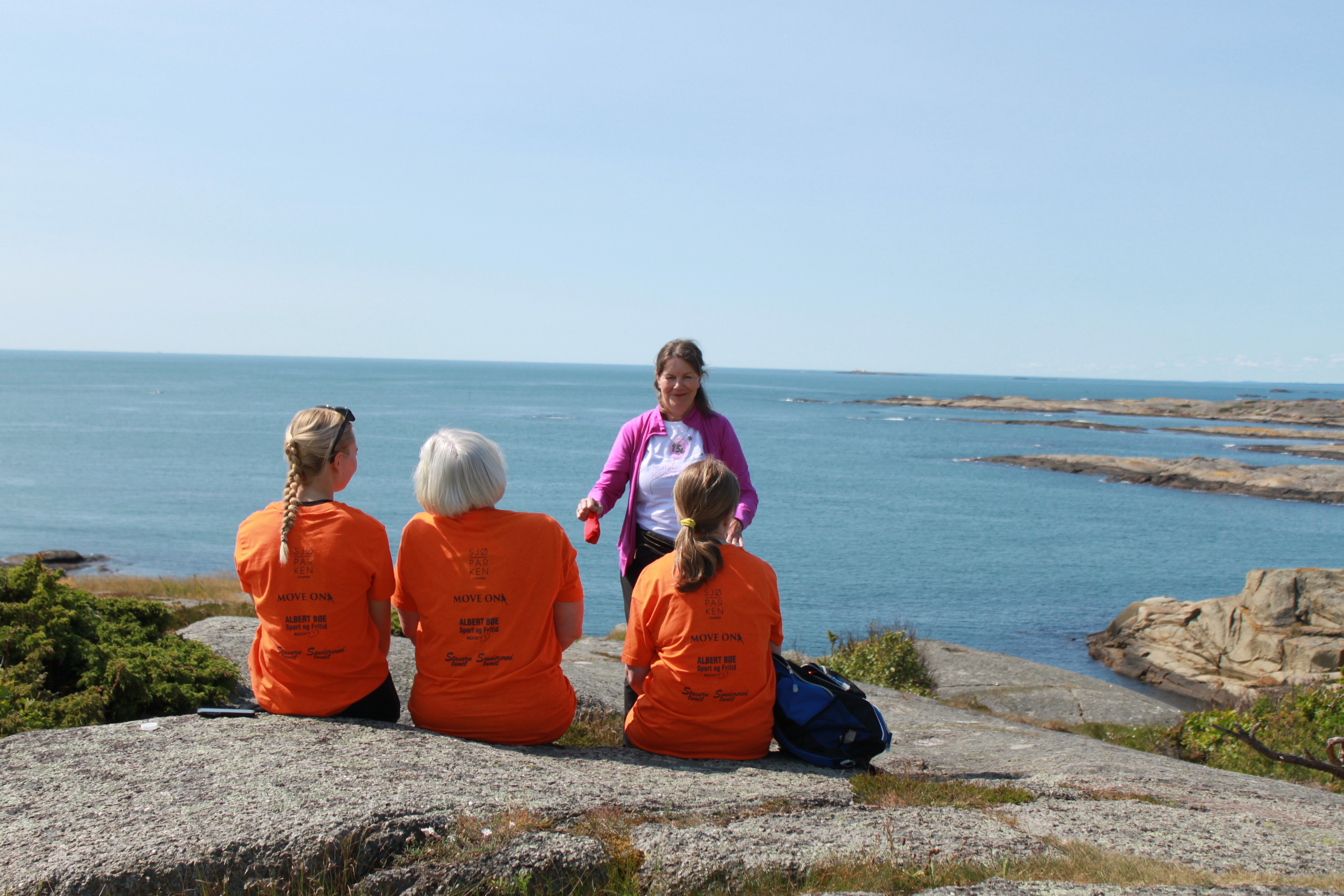 Jentene på kyststien