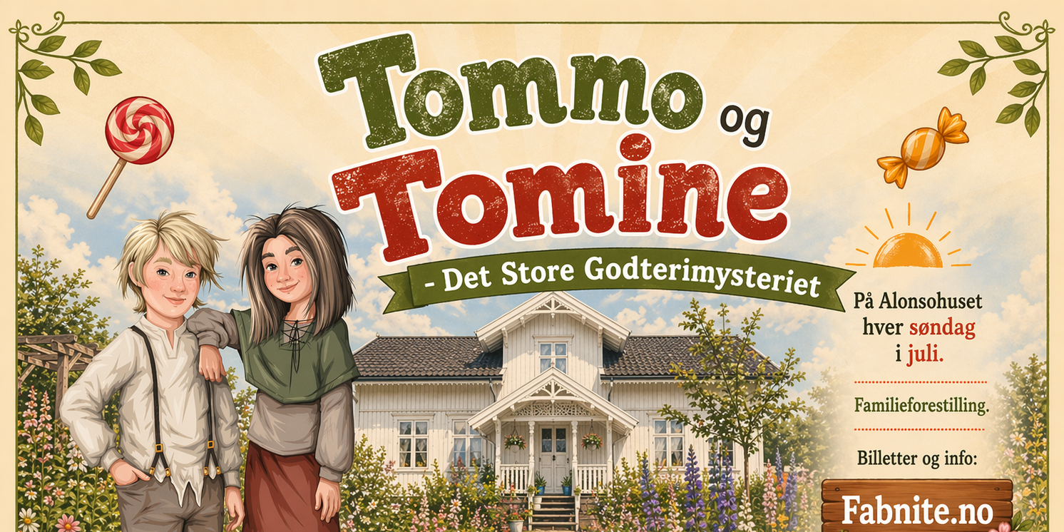 Tommo og Tomine - det store godterimysteriet
