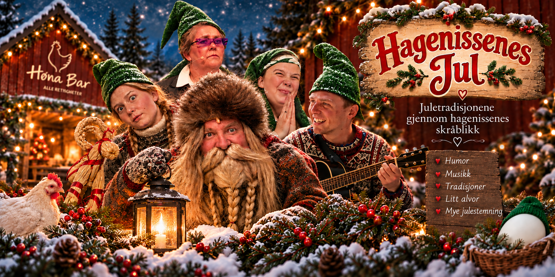 Juleshowet på Furu egg 19. november