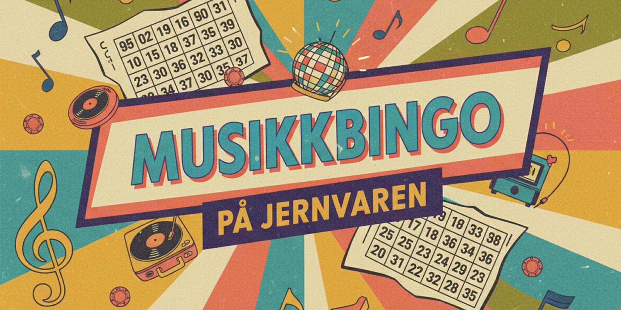Musikkbingo på Jernvaren