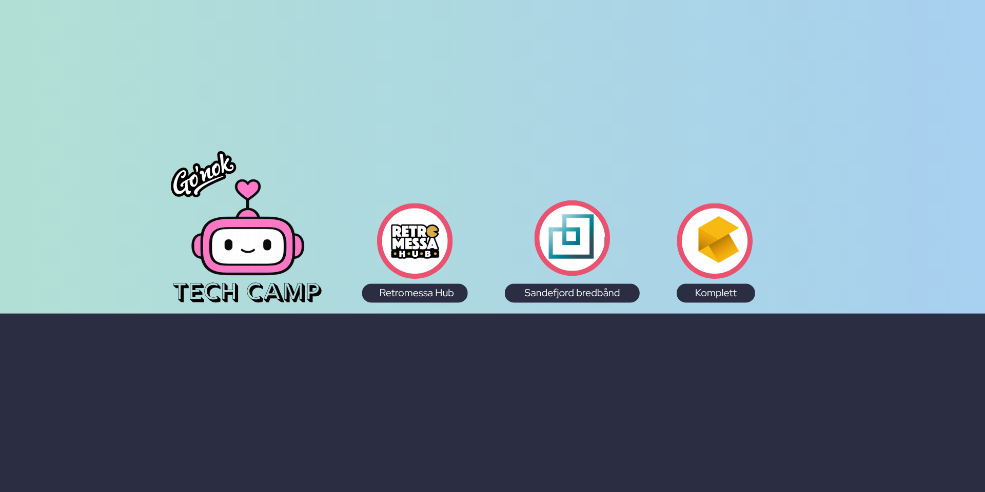 Go'nok Tech Camp - frokostmøte