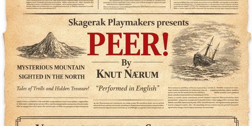 PEER! by Knut Nærum, 17-19 April 2026.