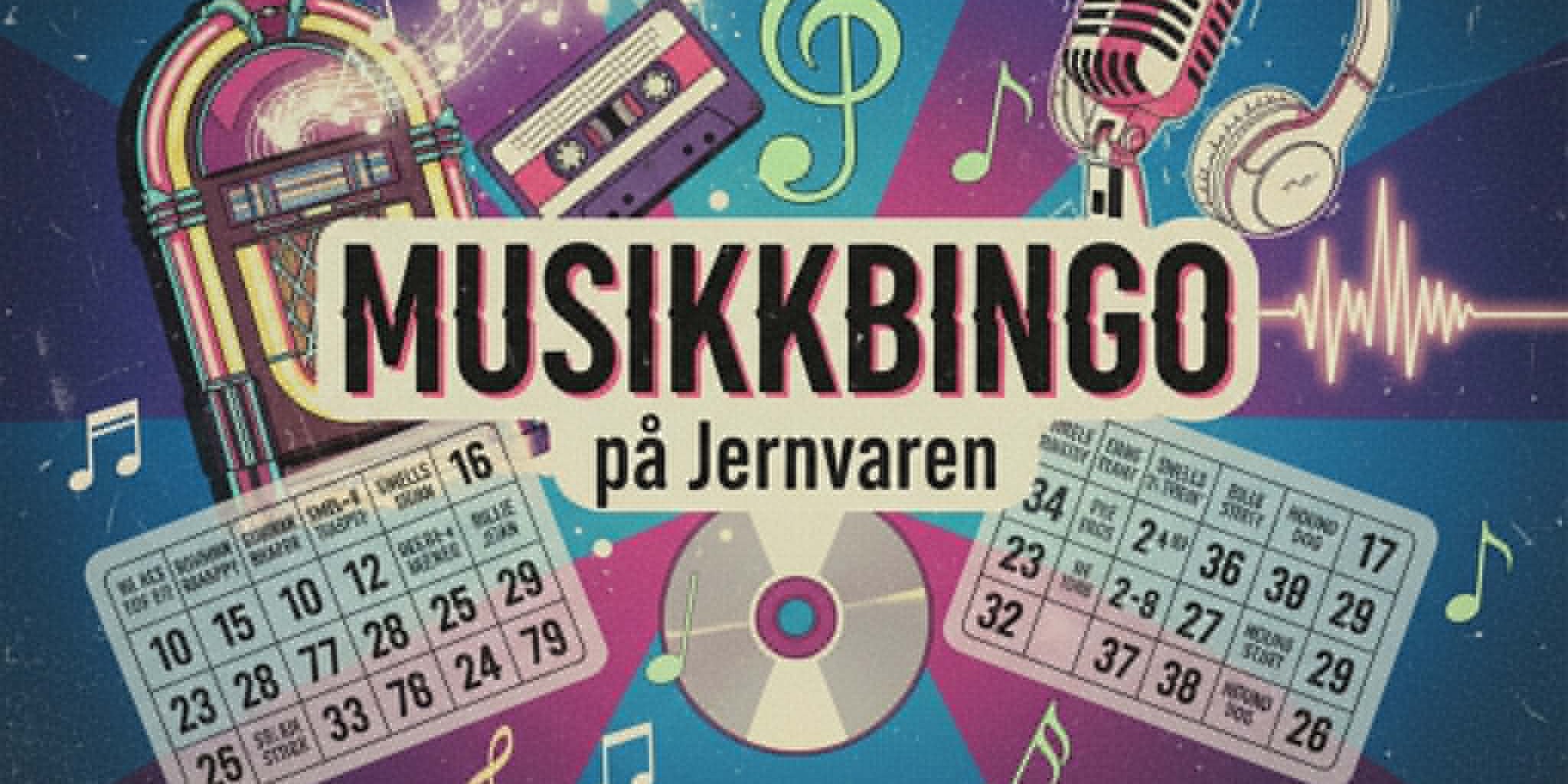 Musikkbingo på Jernvaren.