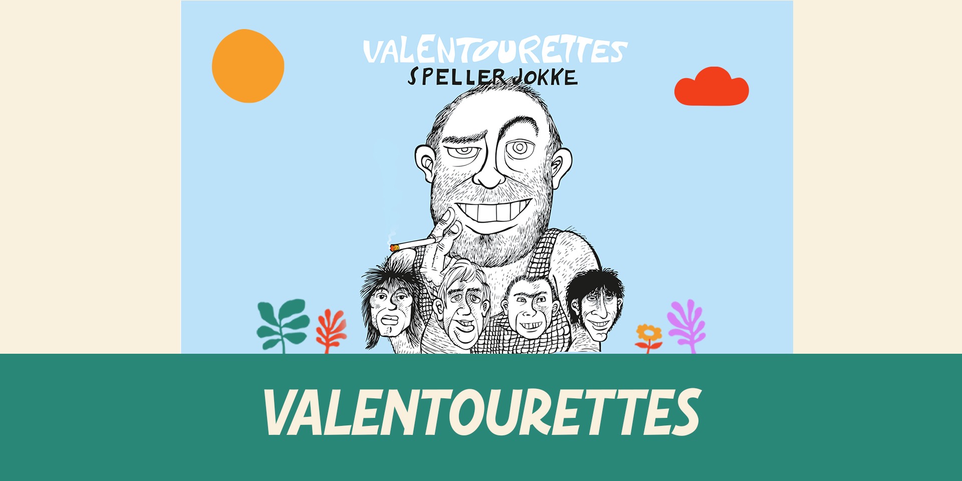 Valentourettes i Kurbadhagen
