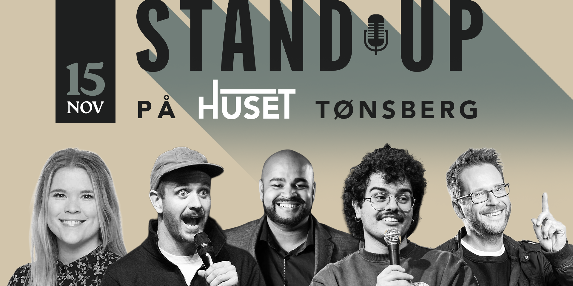 Stand-up på Huset Tønsberg