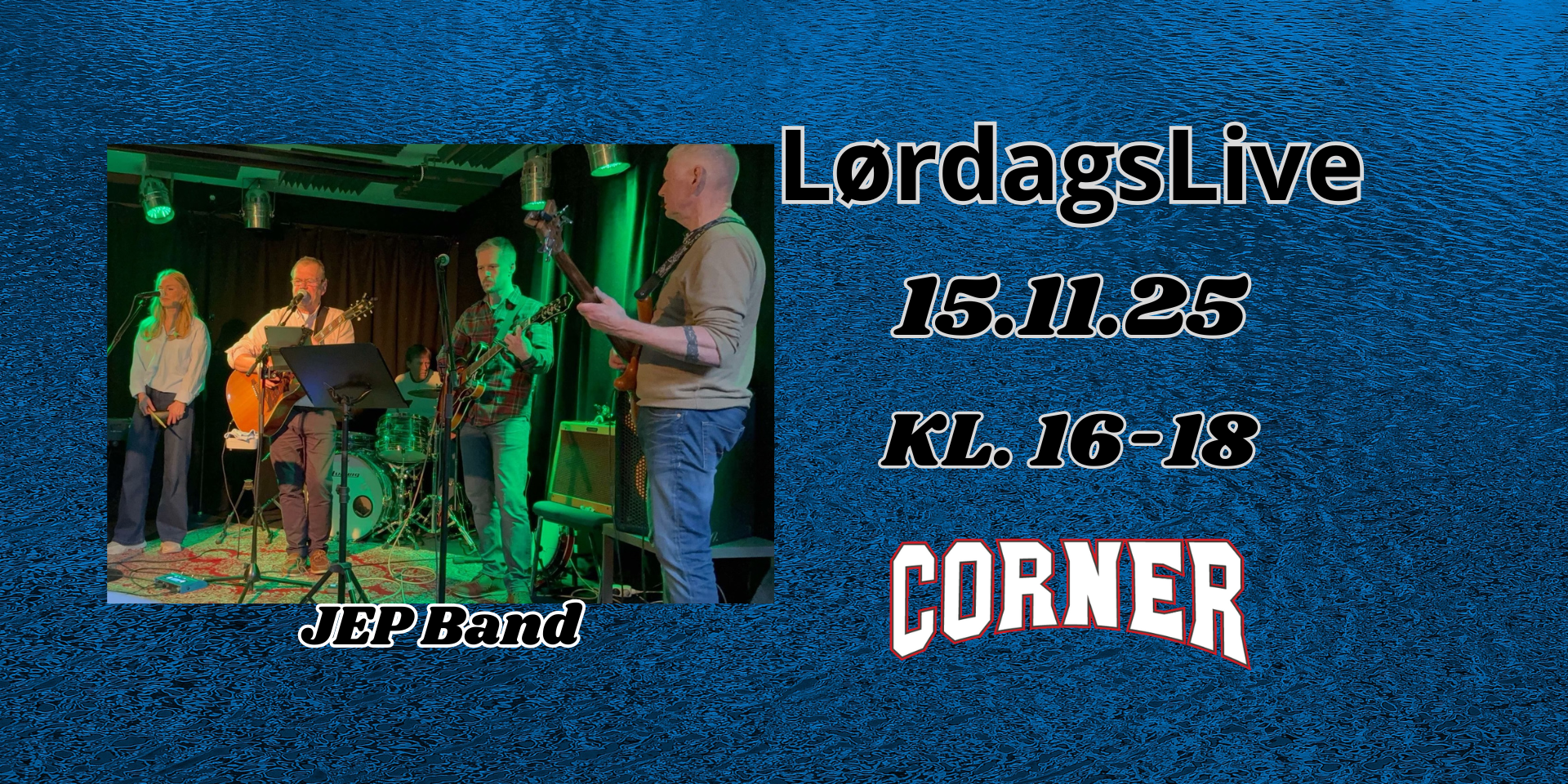 LørdagsLive med JEP Band