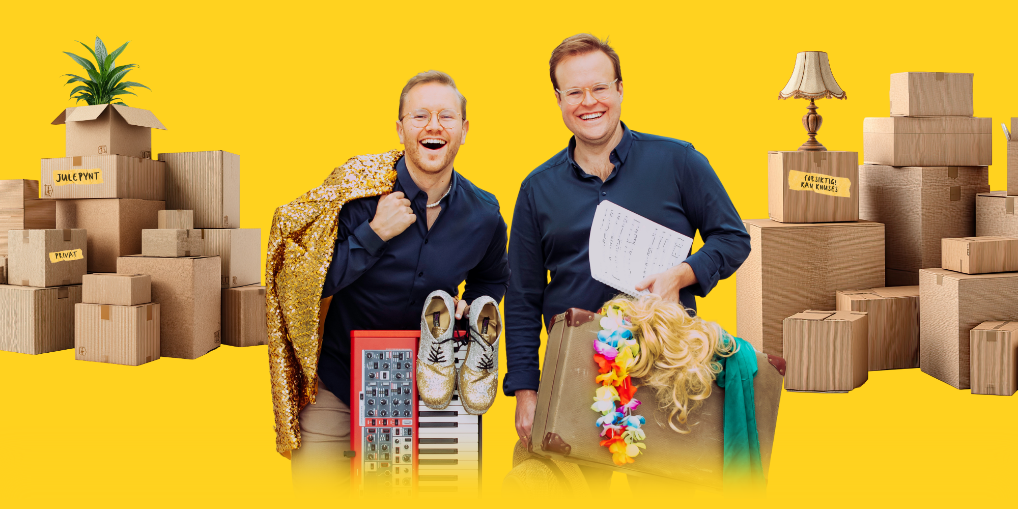 Petter & Egil flytter inn på Verdensteateret!