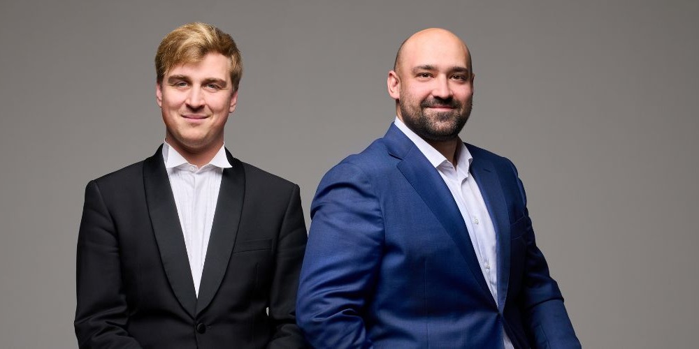 Justas Servenikas og Johan Randvere