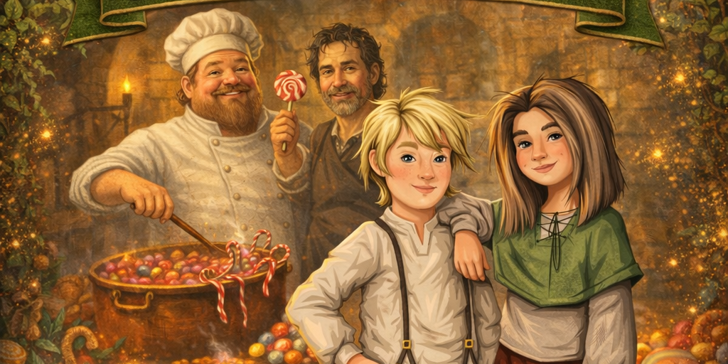 Tommo og Tomine - det store godterimysteriet